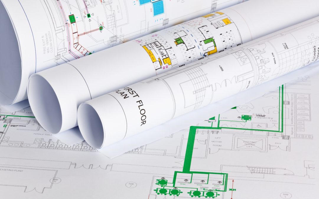 A variety of different architectural plans